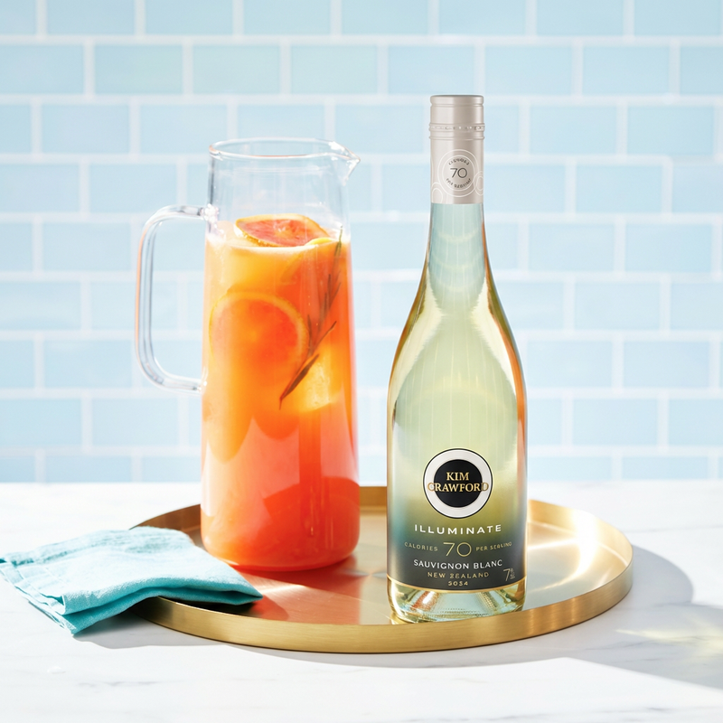 Blood Orange Sunset Spritz