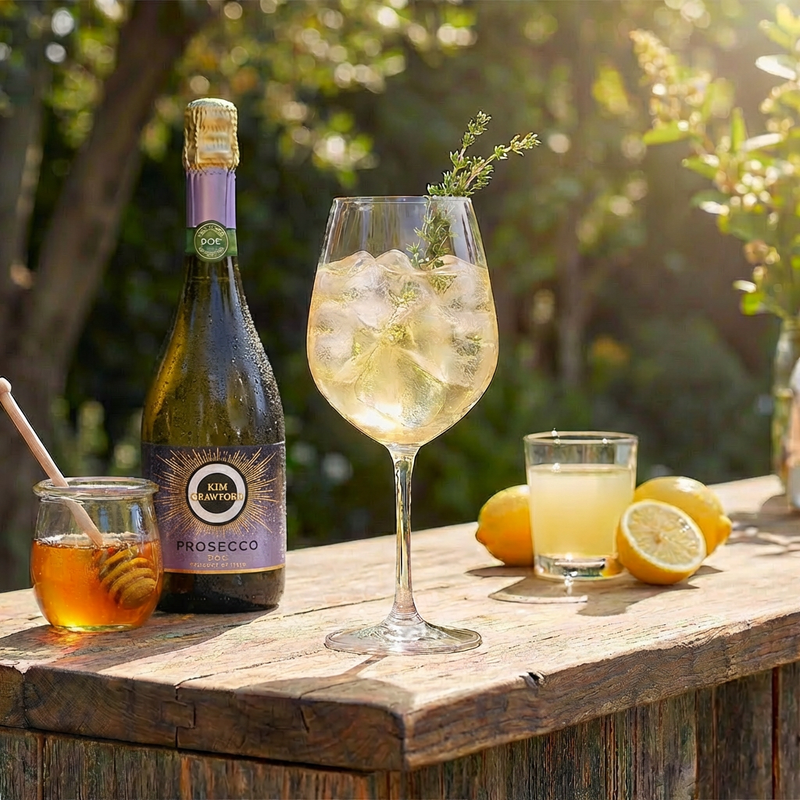 Honey Citrus Prosecco Spritz