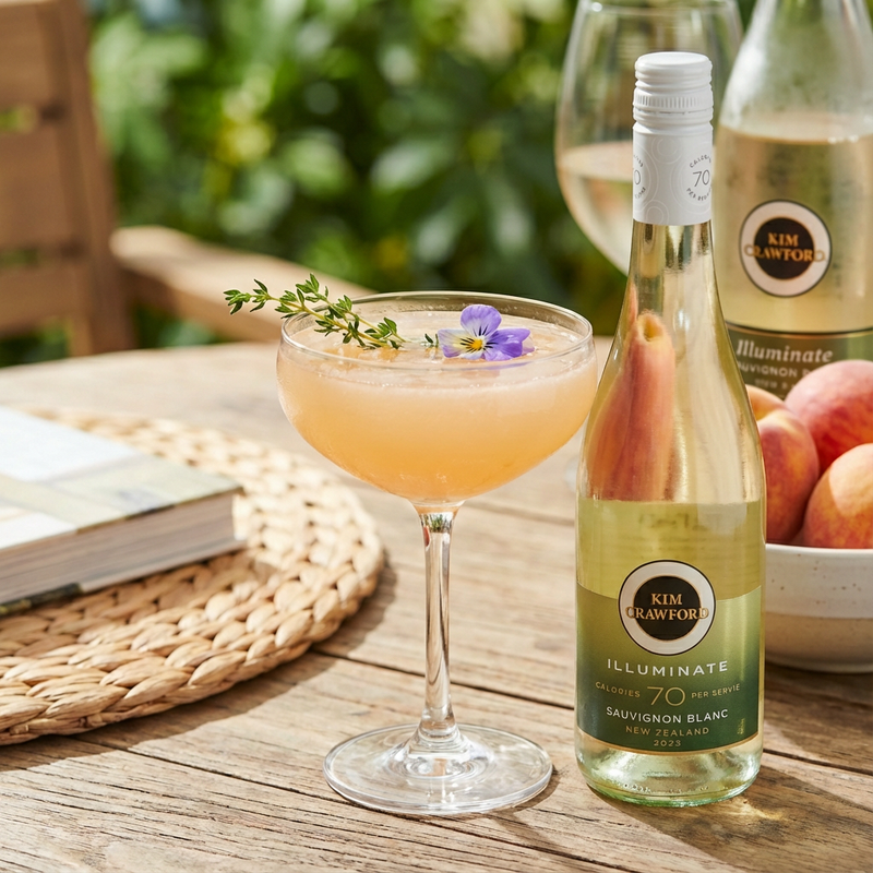 Peach Glow Fizz