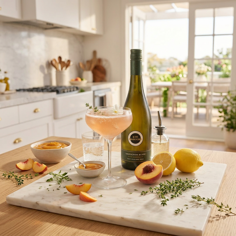 Peachy Kim Fizz